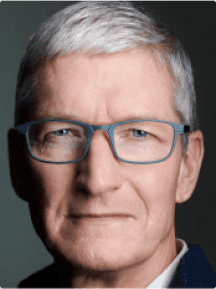 Portrait of Tim Cook